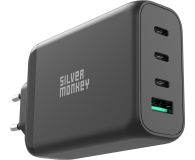 Silver Monkey OUTLET - Ładowarka sieciowa GaN 130W USB-C PD + USB 3.0 QC B - 1535316 - zdjęcie 3